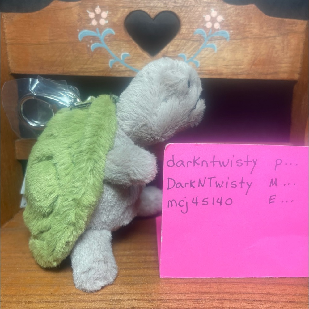 BNWT JELLYCAT I AM TIMMY TURTLE BAG CHARM SO ADORABLE - Picture 9 of 16